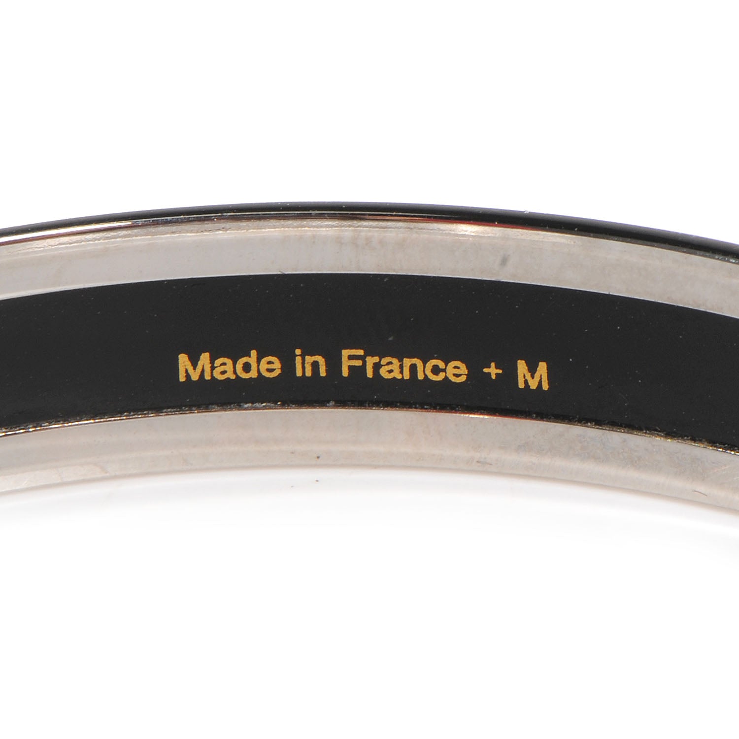 Hermes Enamel Narrow Capitales Bracelet 65 4 of 5