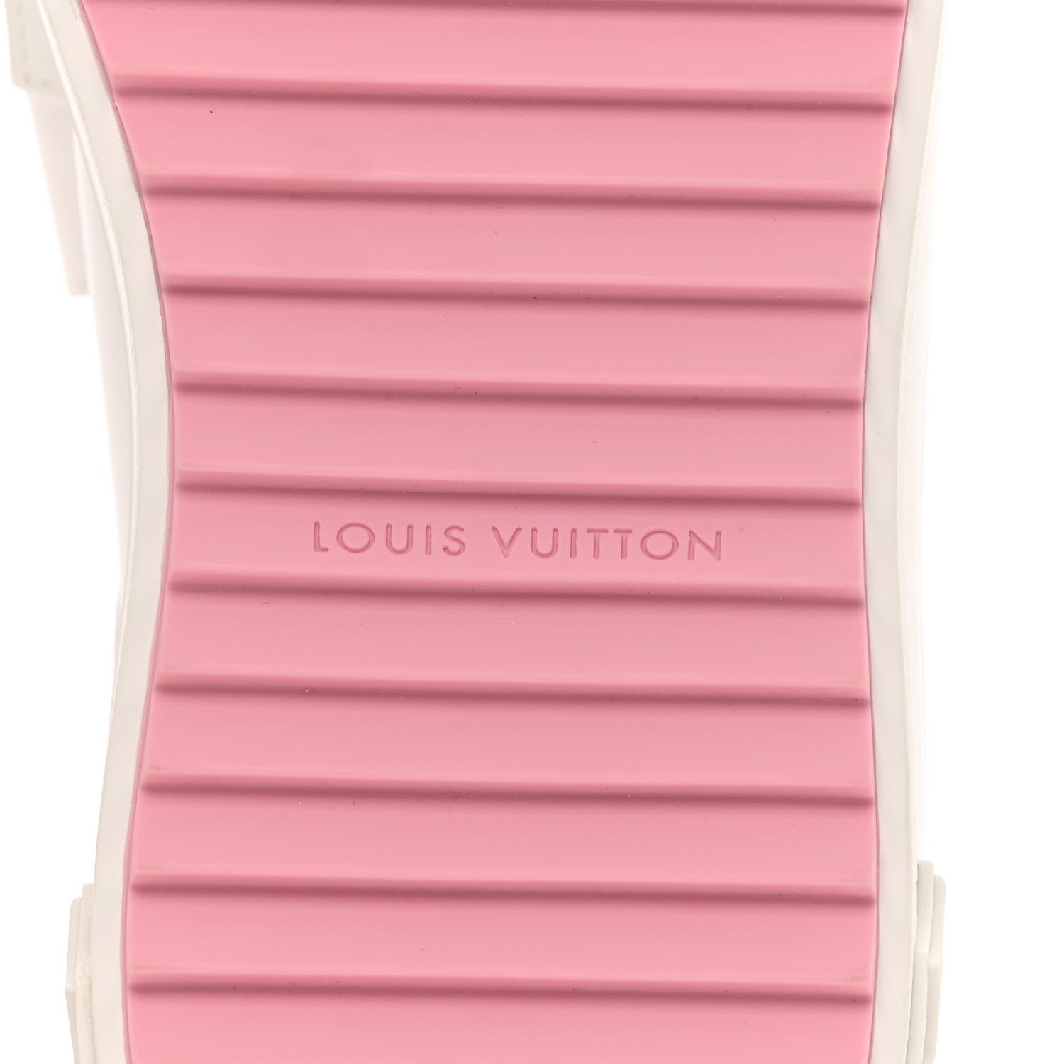 Louis Vuitton Calfskin Time Out Bow Sneakers 37 White Pink 7 of 13