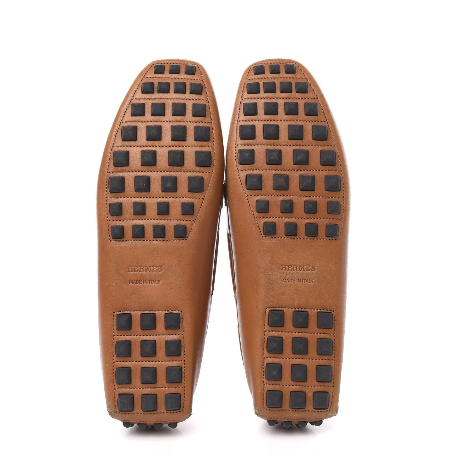 Supple Calfskin Womens Irving Driving Moccasin Loafers 39 Gold