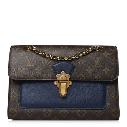 Louis Vuitton Monogram Victoire Blue Marine 1 of 8