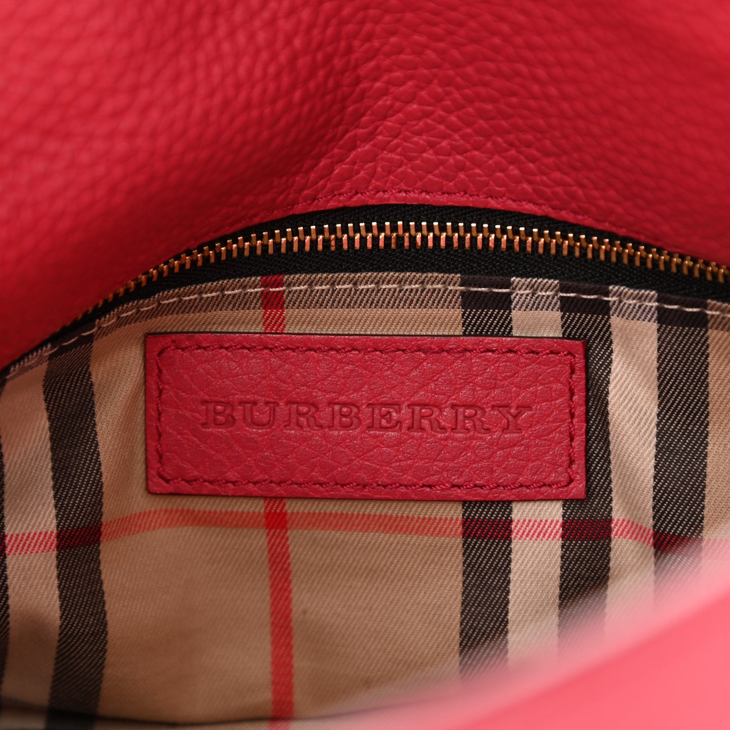 London Grainy Calfskin Small Leah Pink Azalea
