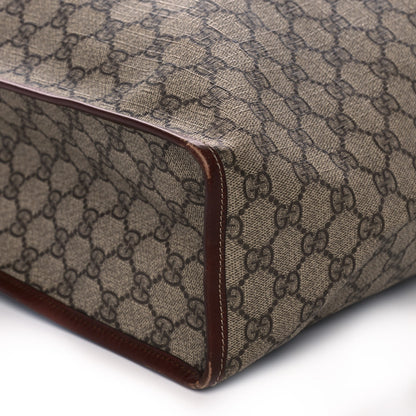 Gucci GG Plus Monogram Large Signature Web Loop Tote Brown 8 of 14