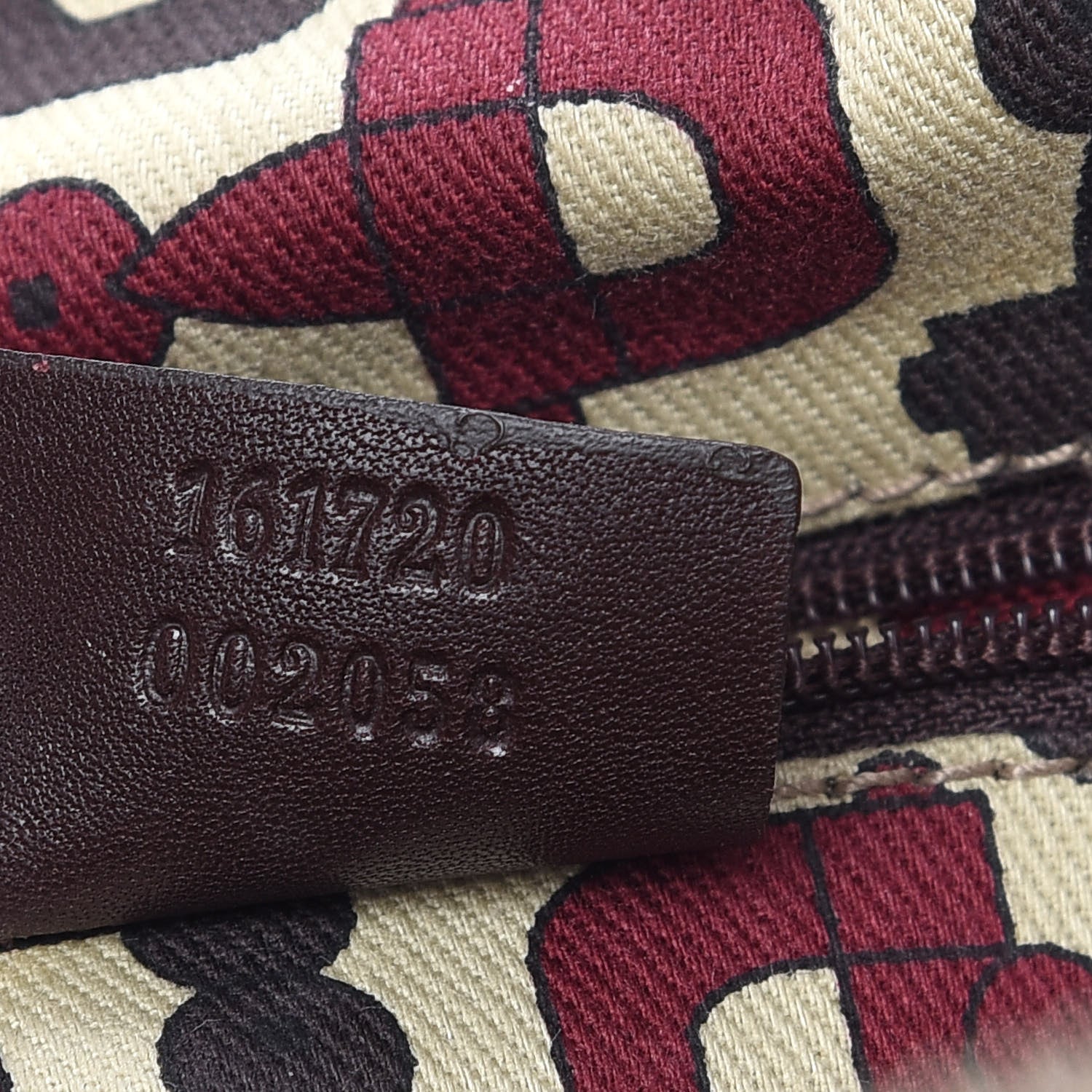 Gucci Guccissima Small Princy Satchel Brown 6 of 10