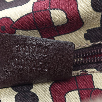 Gucci Guccissima Small Princy Satchel Brown 6 of 10