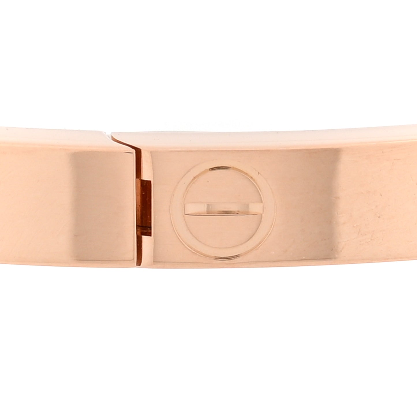 18K Pink Gold Small LOVE Bracelet 17