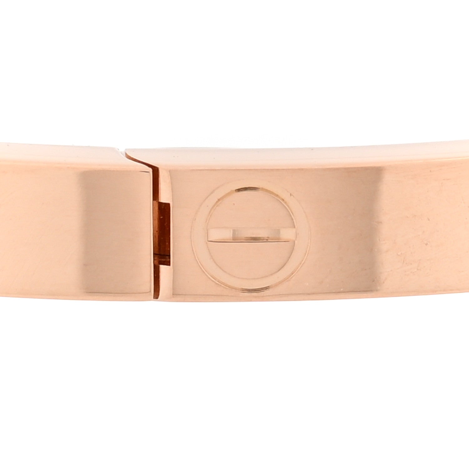 Cartier 18K Pink Gold Small LOVE Bracelet 17 4 of 6