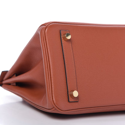 Hermes Taurillon Novillo Birkin 25 Cuivre 6 of 11