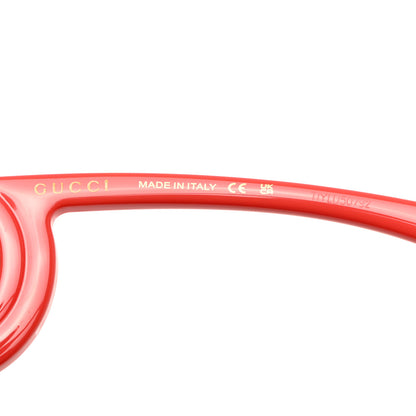 Gucci Acetate Chaise Rectangler Frame Sunglasses GG1325S Salmon Pink 6 of 8