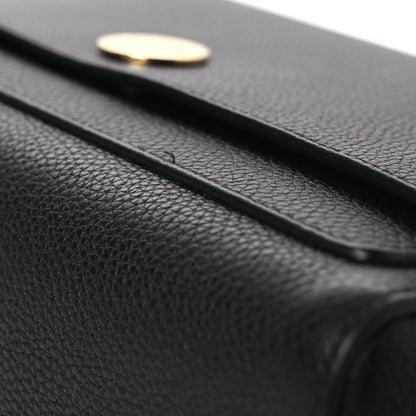 Burberry Grainy Calfskin Note Crossbody Bag Black 10 of 14