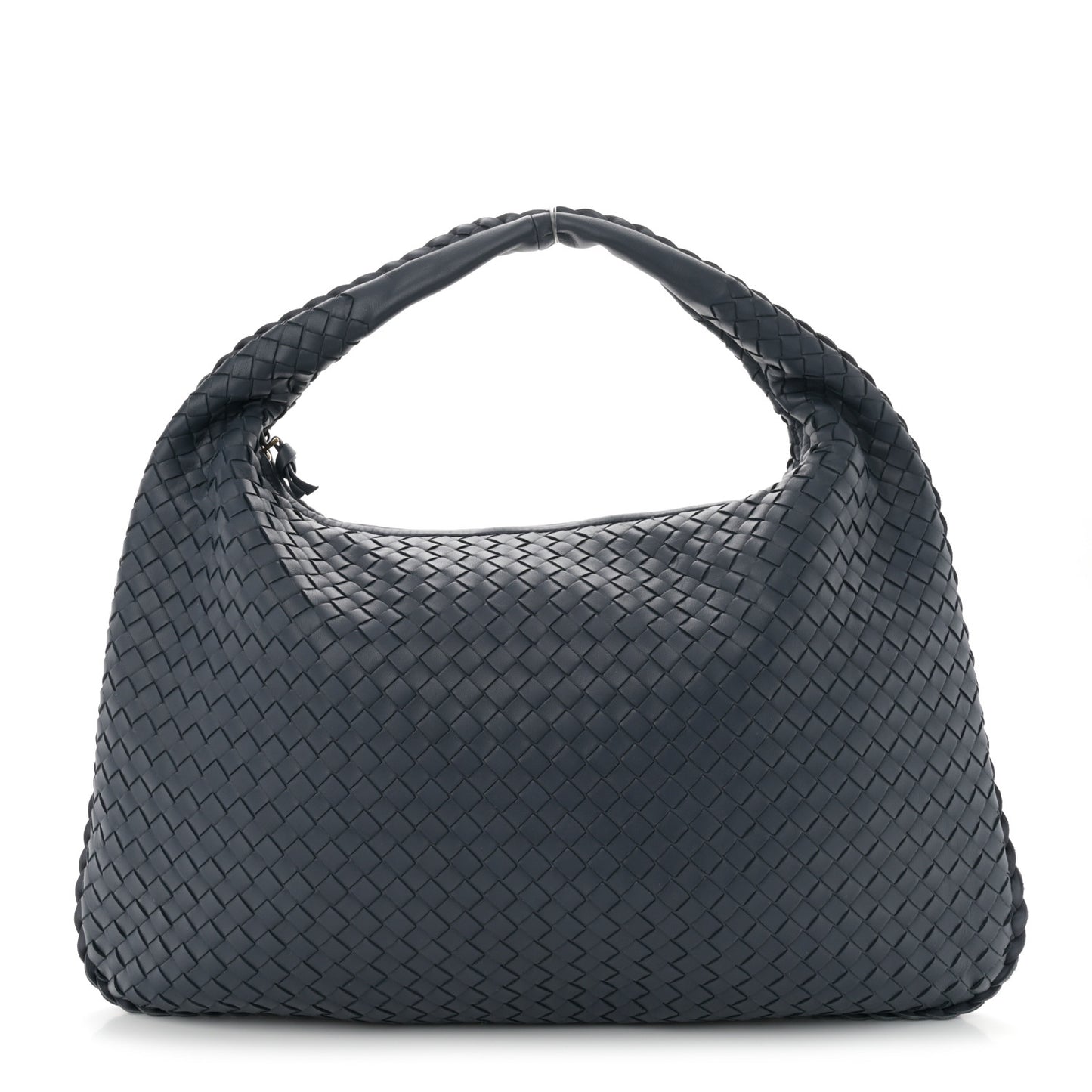 Nappa Intrecciato Large Veneta Hobo Atlantic