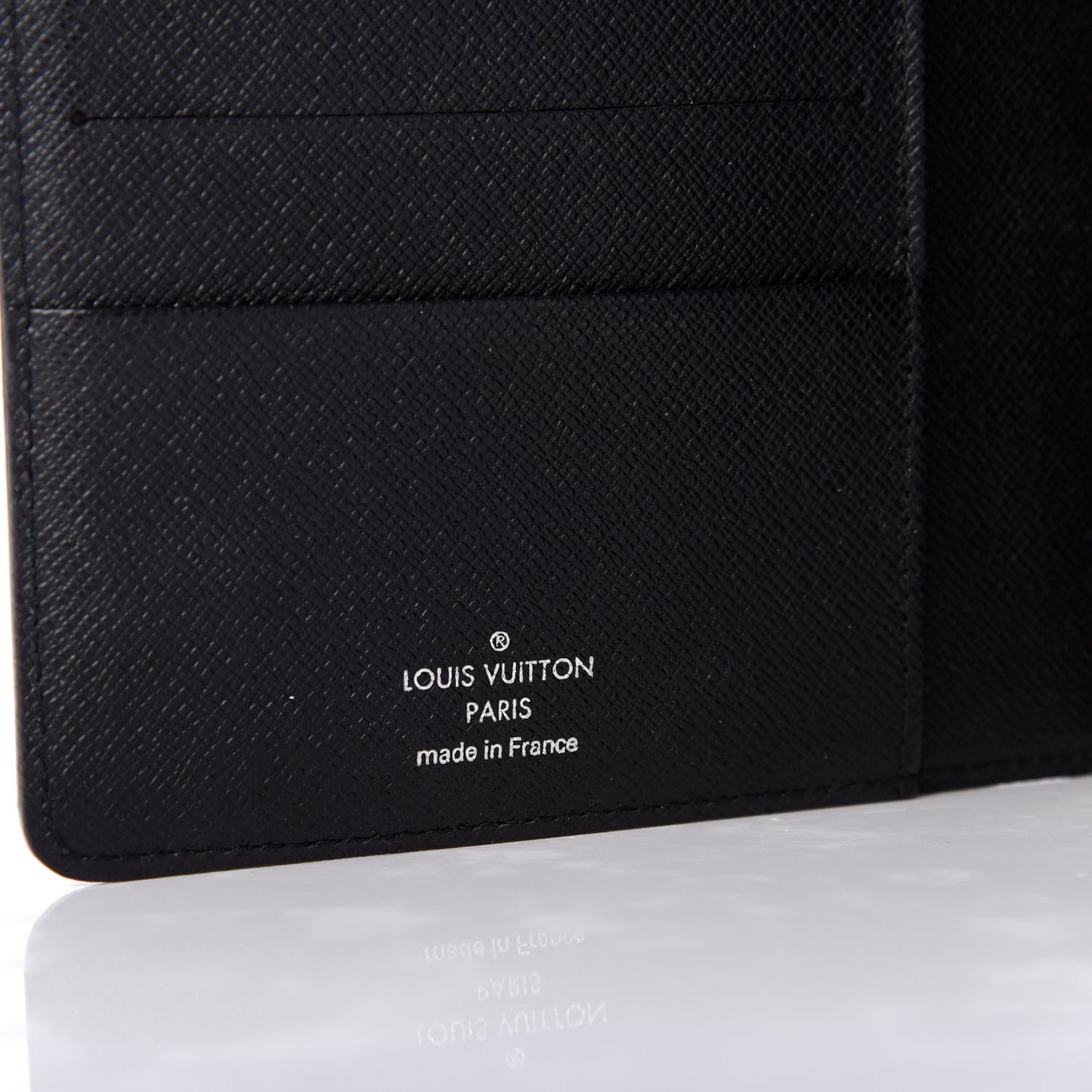 Epi Medium Ring Agenda Cover Black