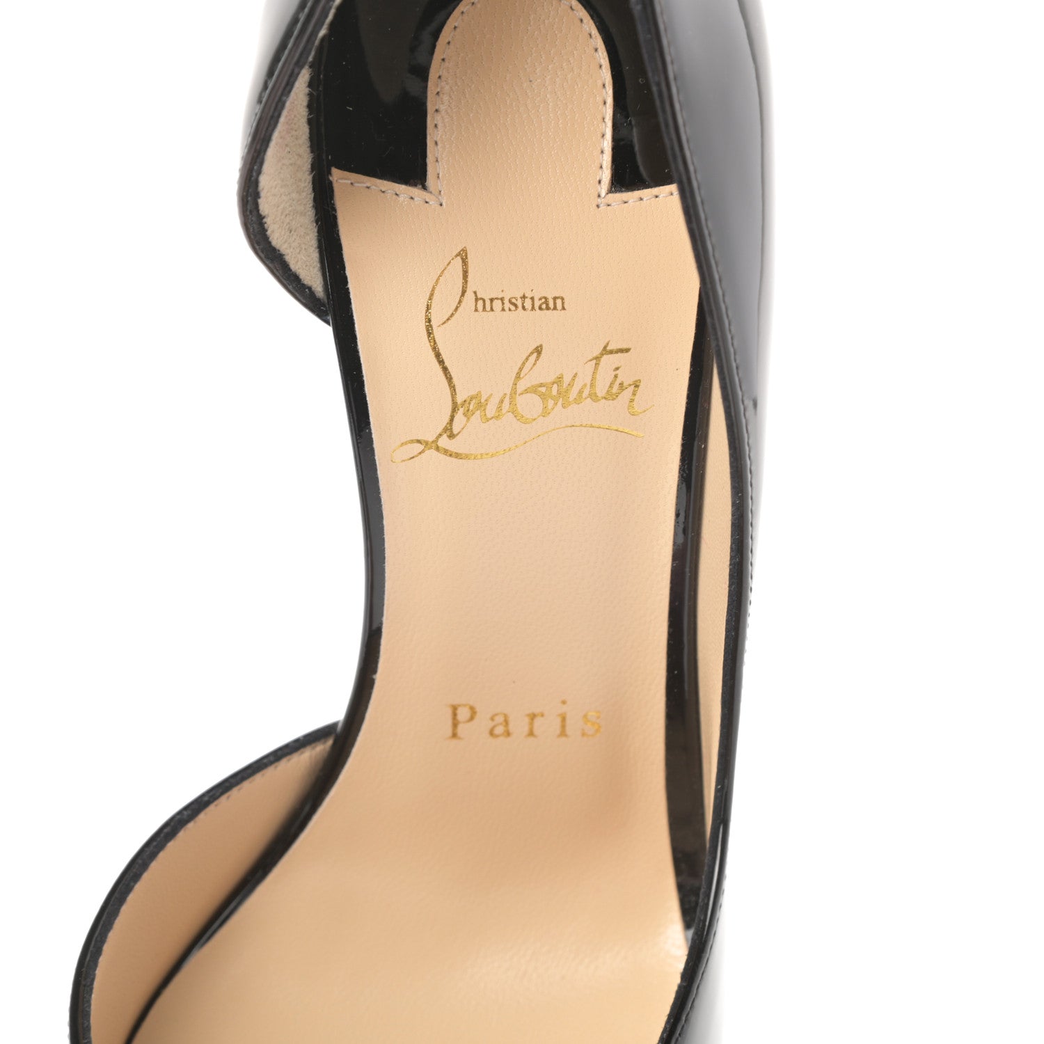 Christian Louboutin Patent Iriza 100 Pumps 36 Black 6 of 10