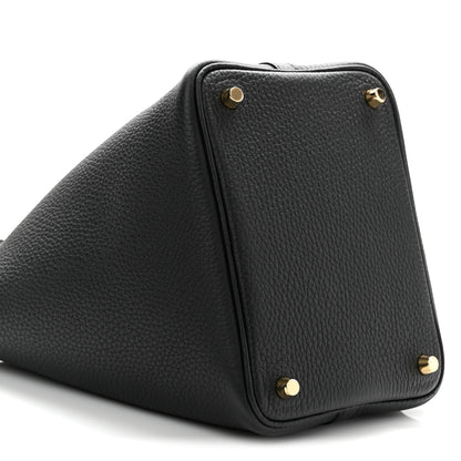 Hermes Taurillon Clemence Picotin Lock 18 PM Black 9 of 11