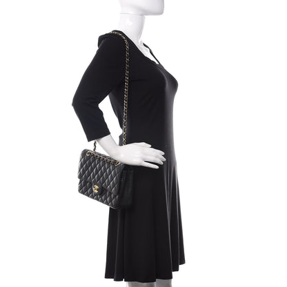Chanel Caviar Quilted Medium Double Flap Black 2 of 13