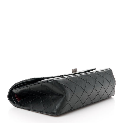 Chanel Aged Calfskin Quilted 2.55 Reissue 225 Flap Black 4 of 10