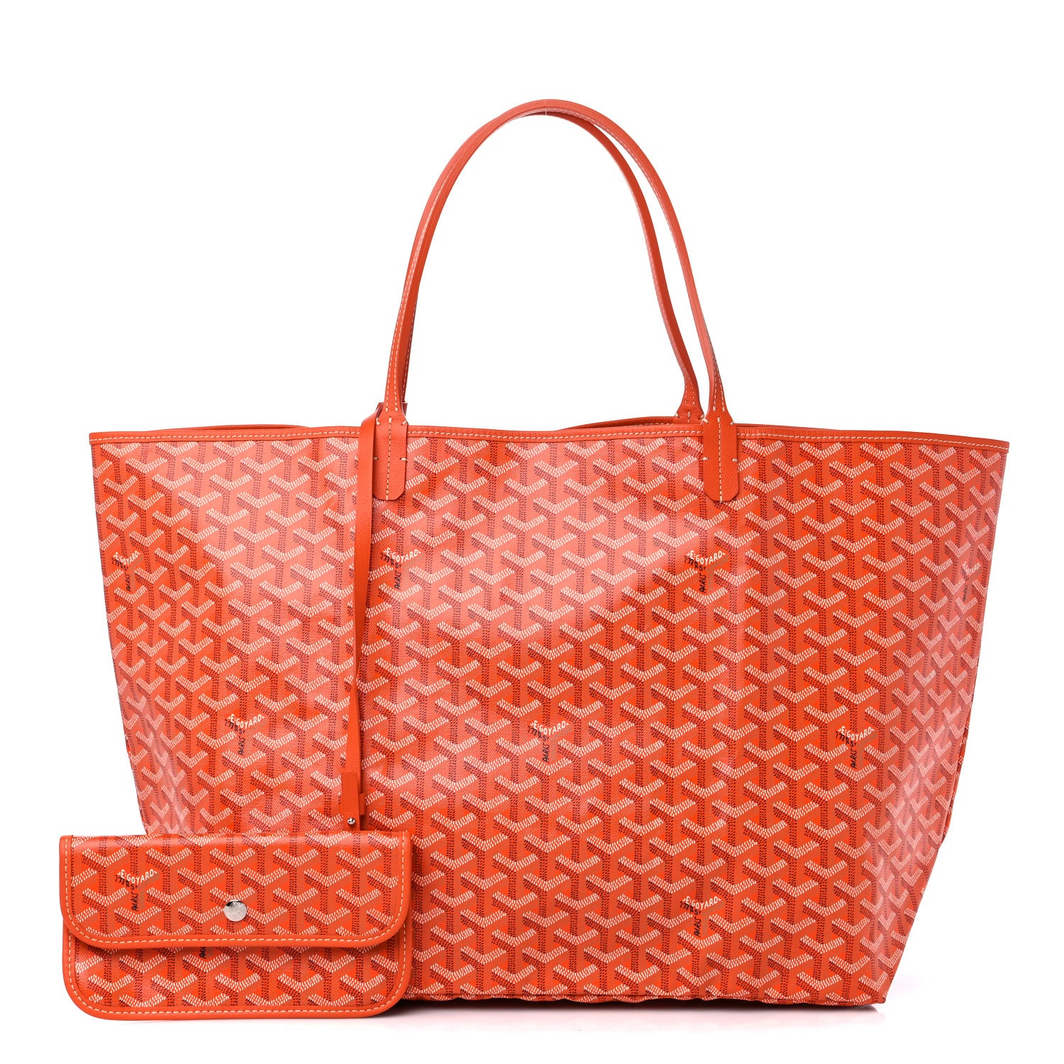 Goyard Goyardine Saint Louis GM Orange 1 of 10