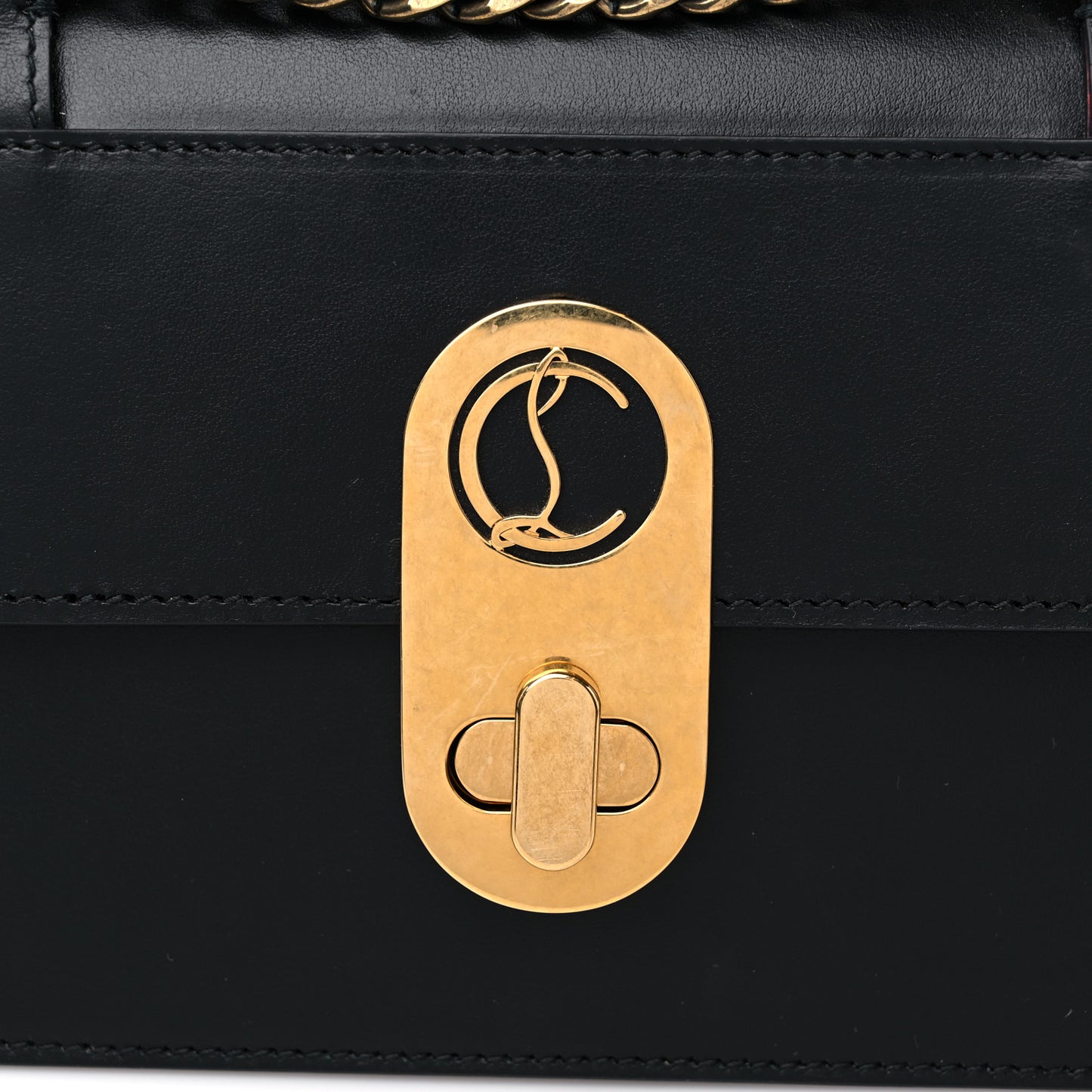 Calfskin Mini Elisa Shoulder Bag Black