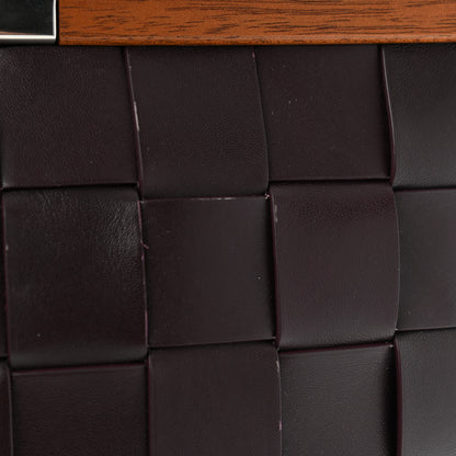 Bottega Veneta Nappa Intrecciato The Snap Clutch Grape 8 of 9