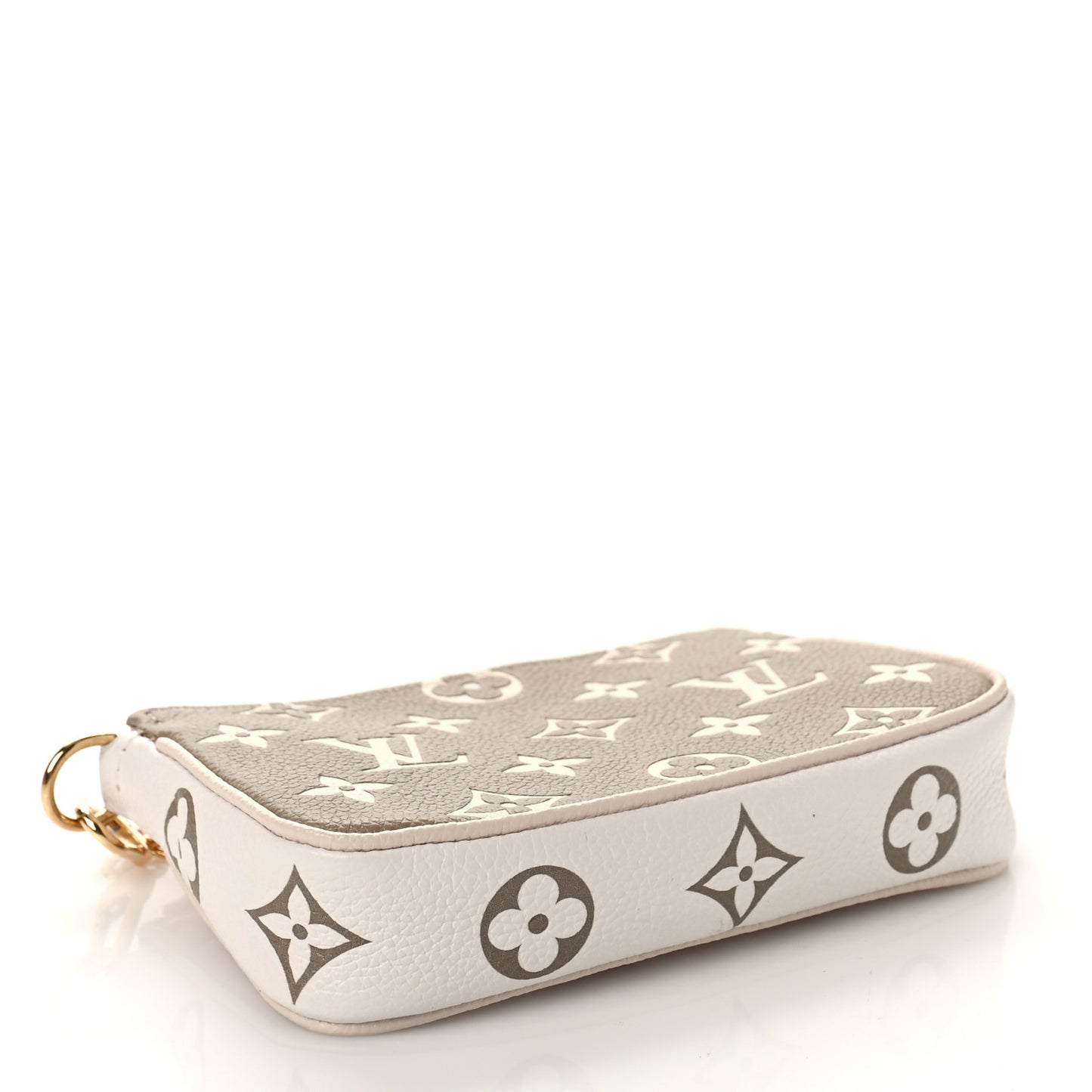 Empreinte Spring in the City Mini Pochette Accessories Kaki Beige Cream