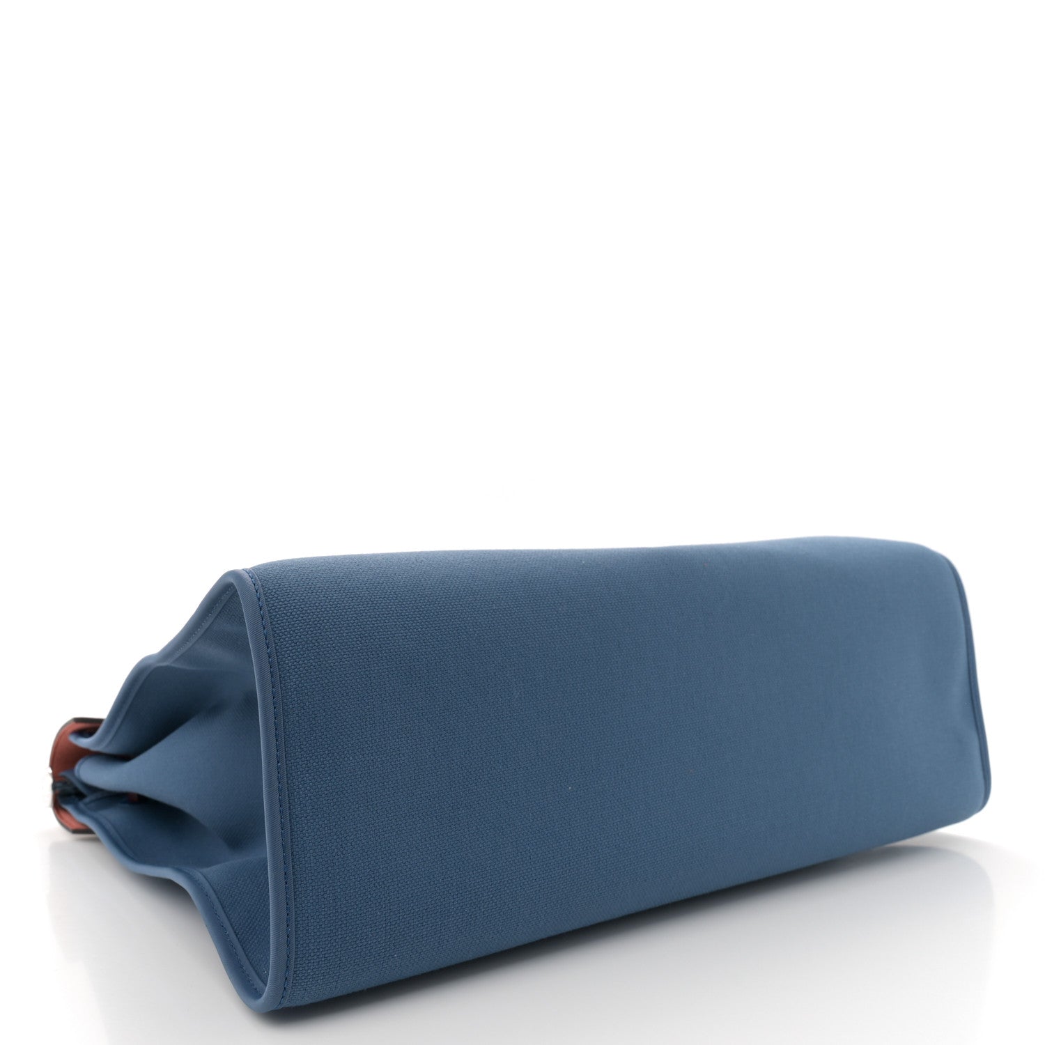 Hermes Toile Vache Hunter Herbag Zip 39 MM Bleu Orage Rouge H 5 of 13