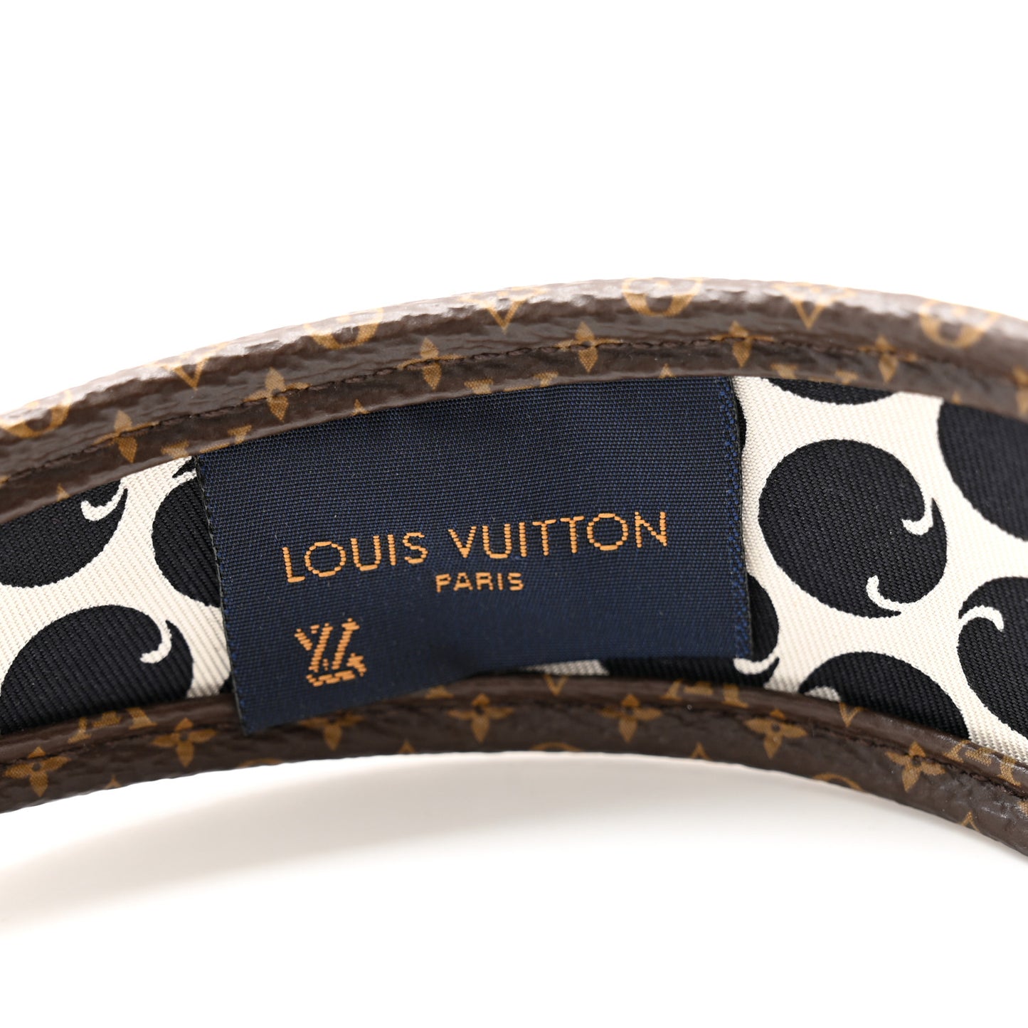 Monogram Be Mindful Headband White