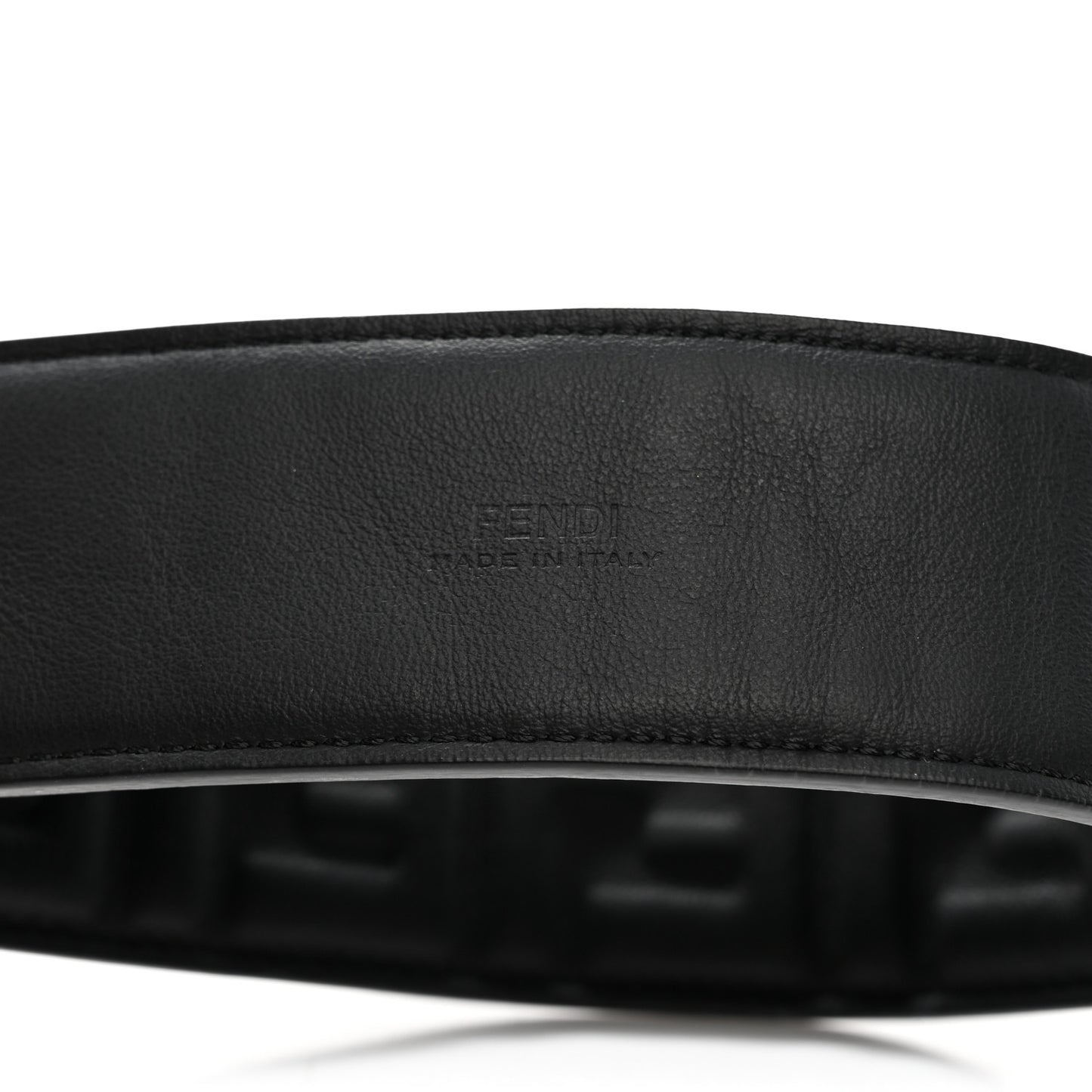 Nappa FF 1974 Embossed Belt 75 30 Black