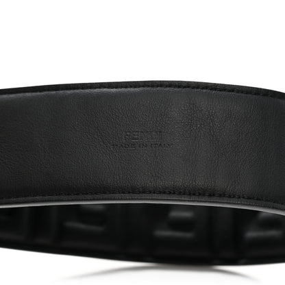 Fendi Nappa FF 1974 Embossed Belt 75 30 Black 5 of 6