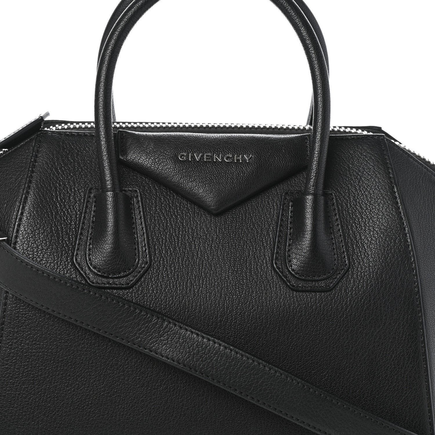 Givenchy Sugar Goatskin Small Antigona Black 7 of 9
