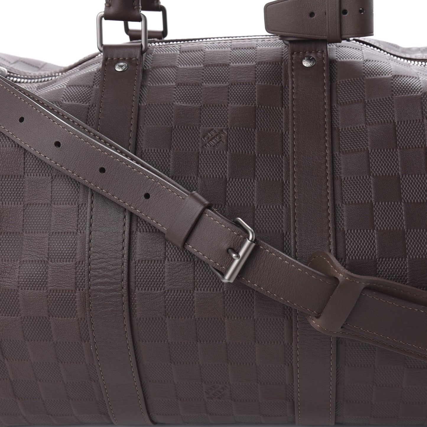 Damier Infini Keepall Bandouliere 45 Meteor