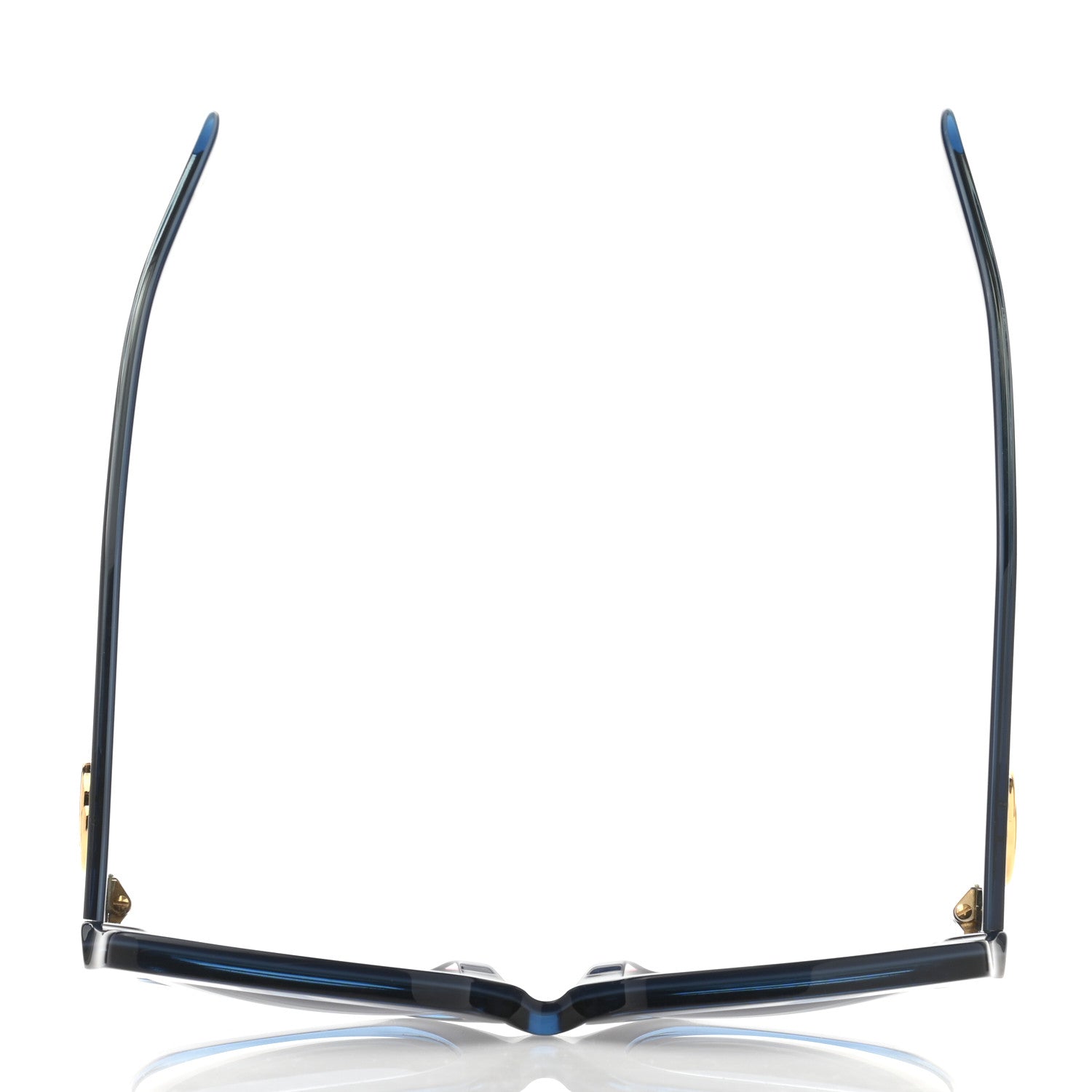 Gucci Acetate Square Web Frame GG0178S Sunglasses Navy 9 of 10