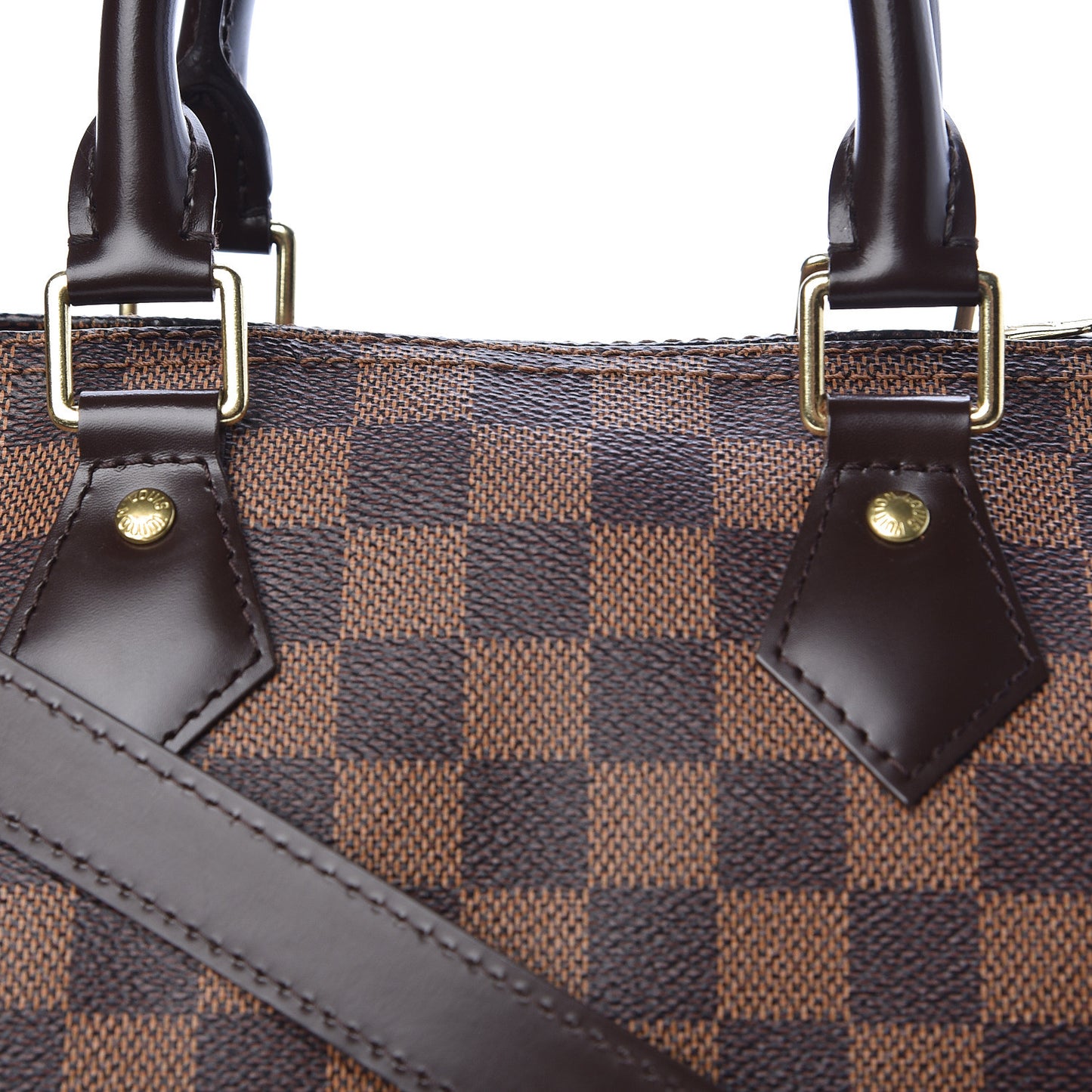 Damier Ebene Speedy Bandouliere 25