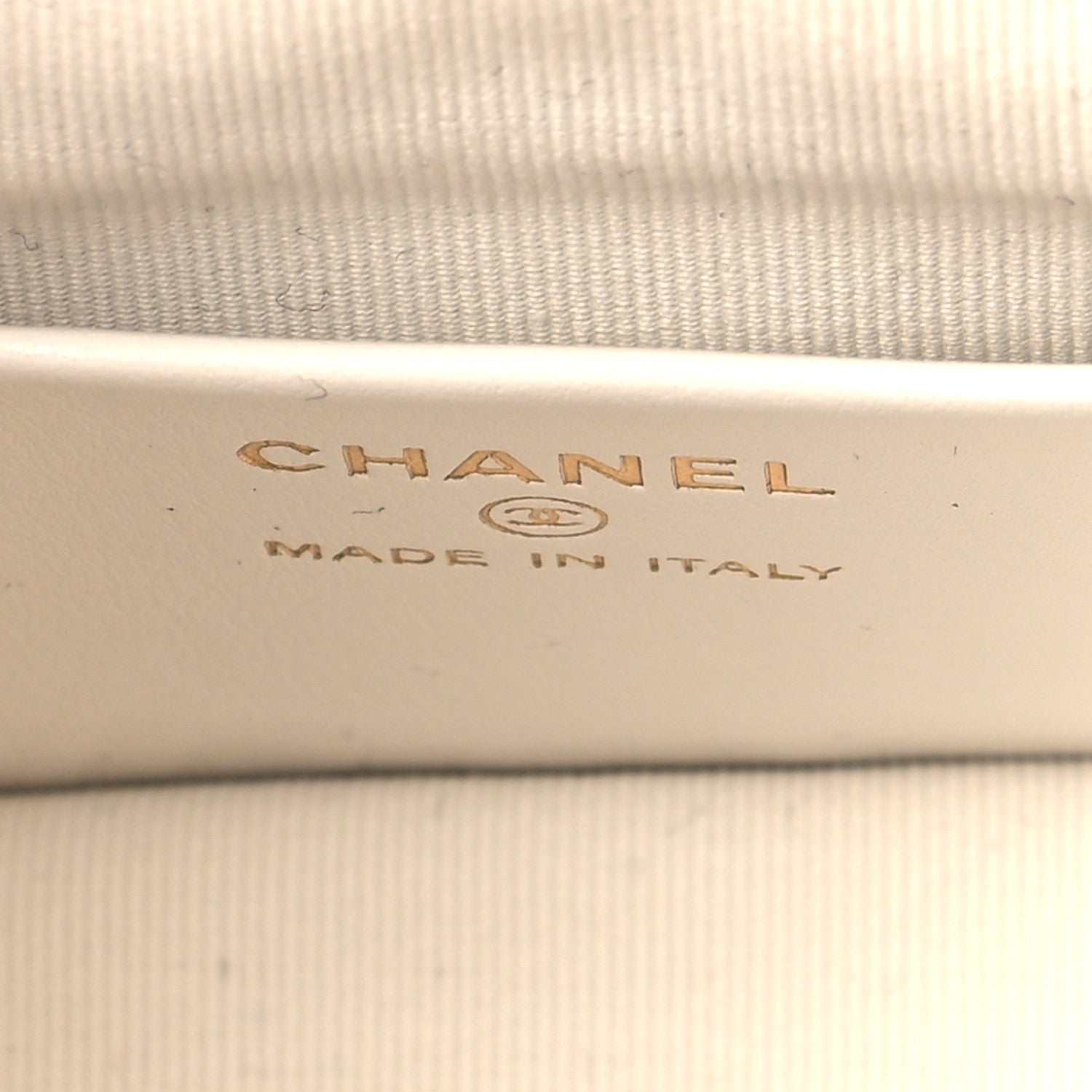 Chanel Metal Lambskin Quilted Small Chain Bucket Bag White 6 of 11