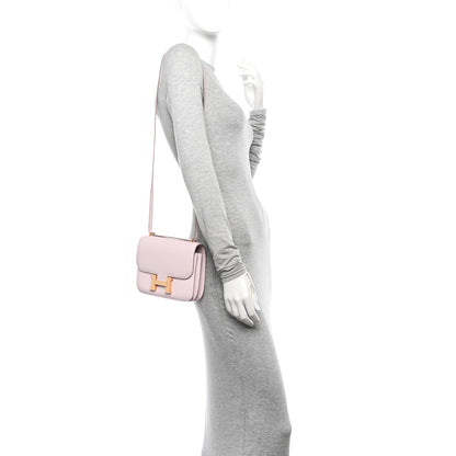 Hermes Chevre Mysore Constance 18 Mauve Pale 2 of 15