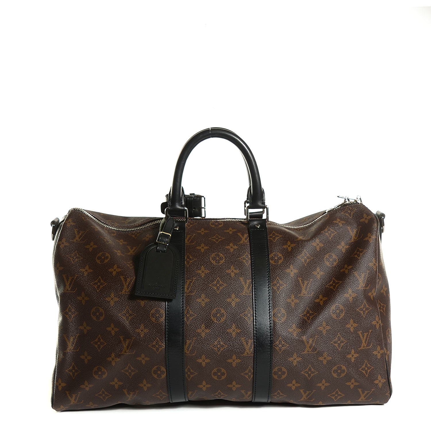 Louis Vuitton Monogram Macassar Keepall Bandouliere 45 1 of 7