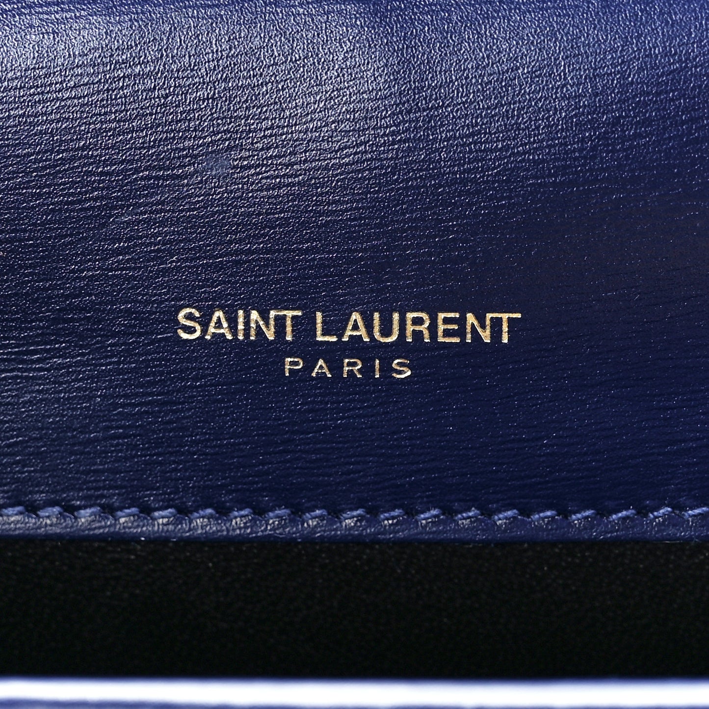 Calfskin Sao Shoulder Bag Saphir
