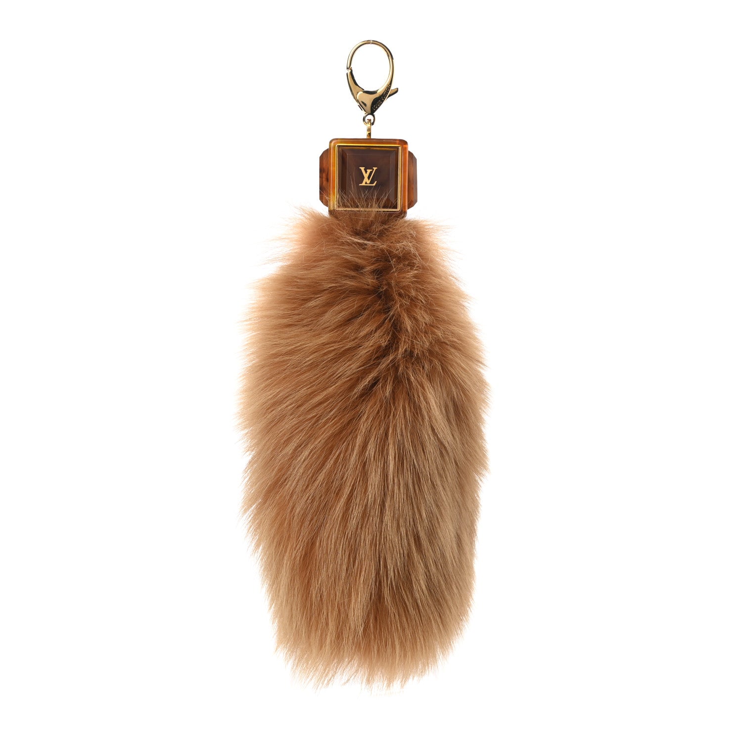 Louis Vuitton Fox Fur Foxy Key Holder Bag Charm 1 of 3