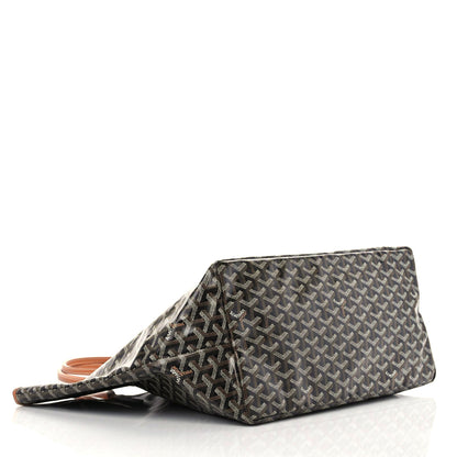Goyard Goyardine Saint Louis GM Black Gold 5 of 9