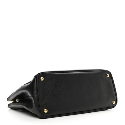 Prada Saffiano Large Galleria Double Zip Tote Black 4 of 13