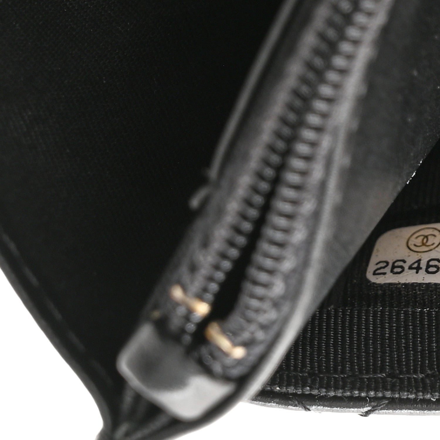 Chanel Aged Calfskin Quilted Reissue Wallet On Chain WOC So Black 8 of 11