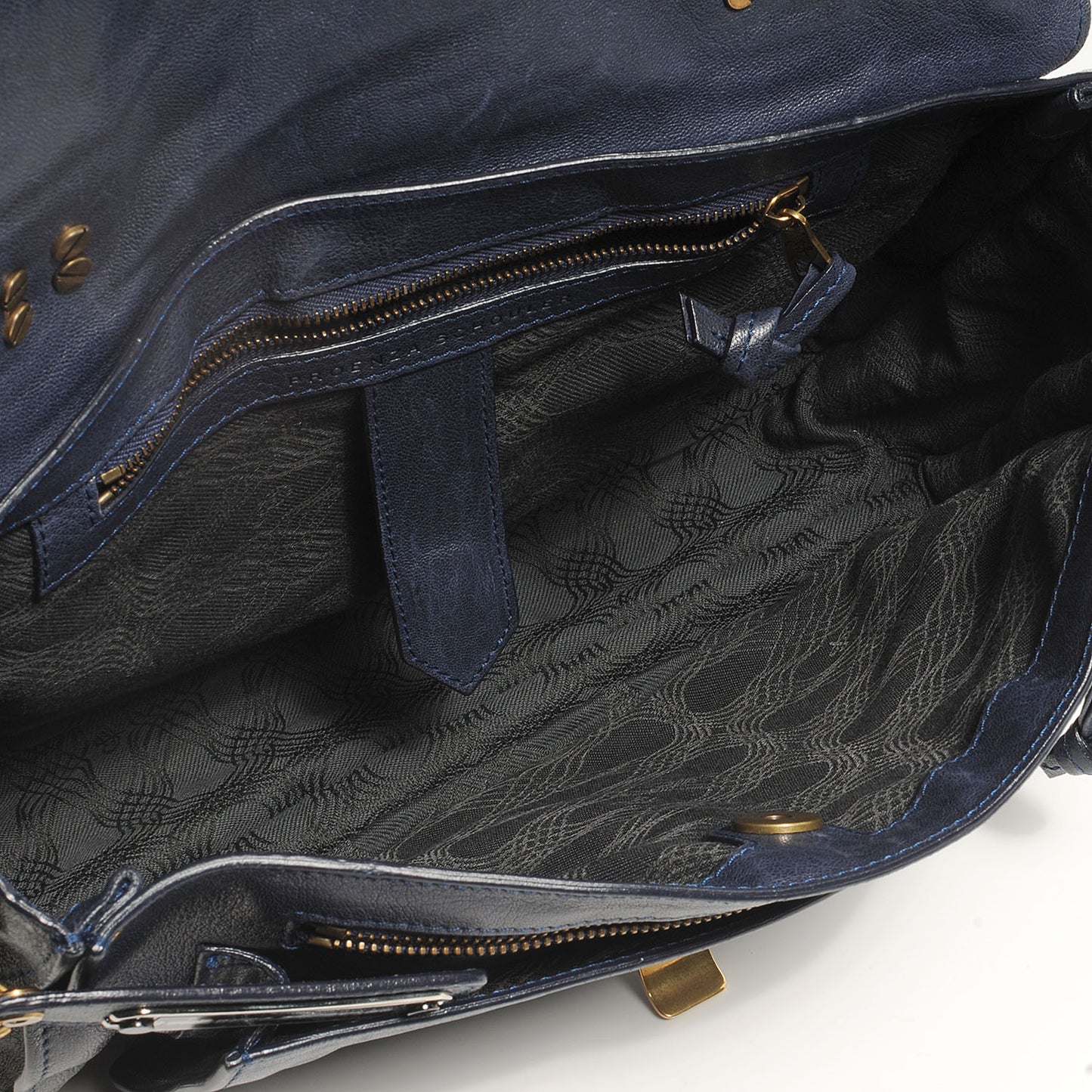 Lambskin PS1 Medium Satchel Midnight