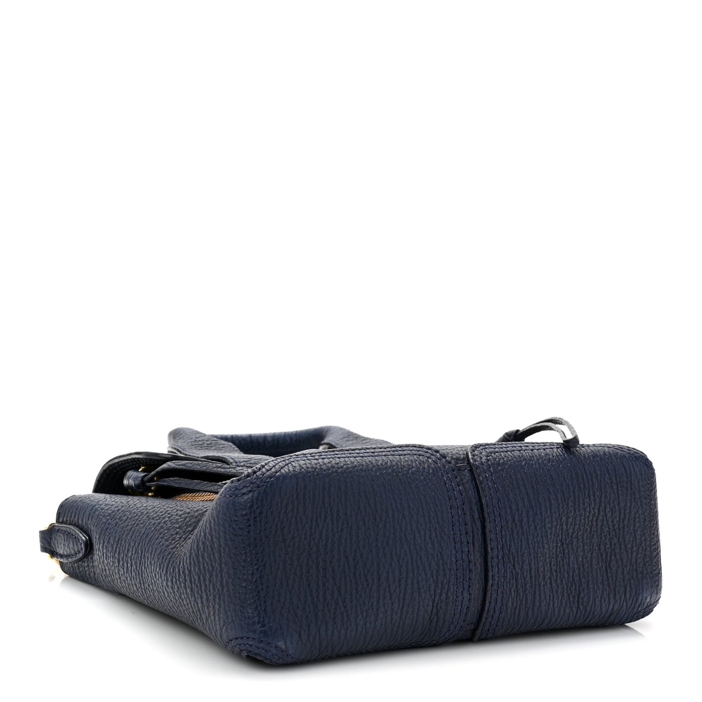 Textured Calfskin Mini Pashli Satchel Ink