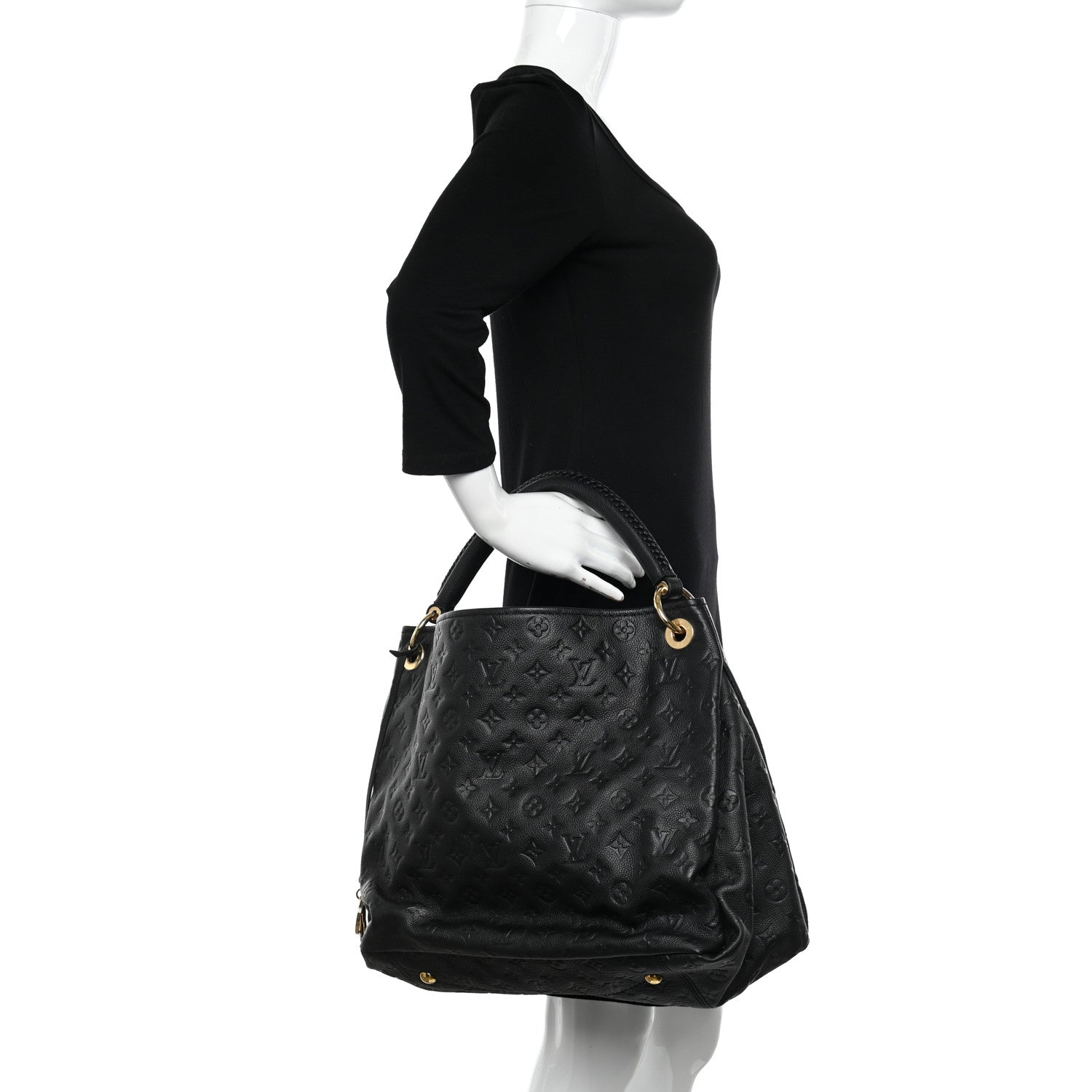 Louis Vuitton Empreinte Artsy MM Black 2 of 9