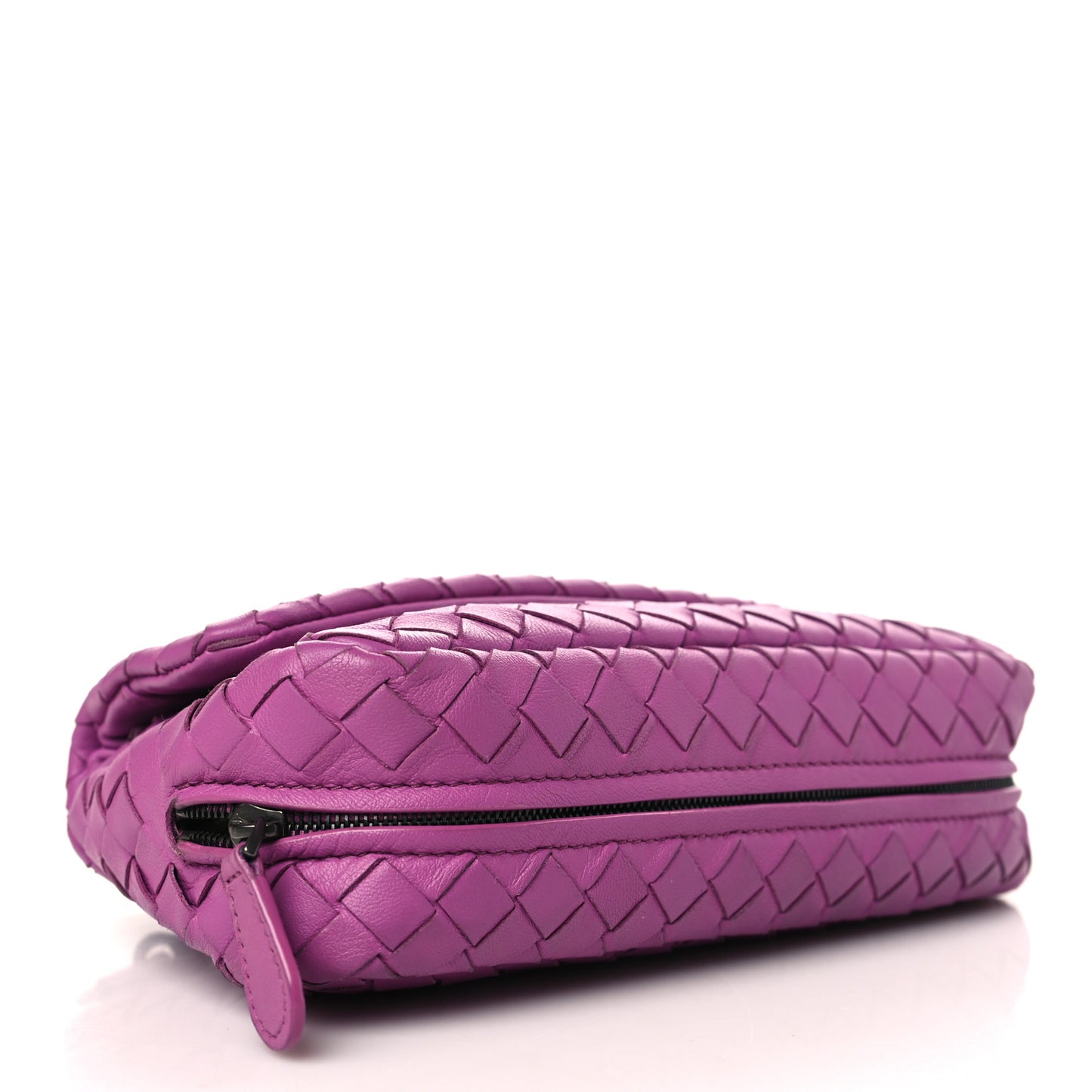 Nappa Intrecciato Mini Messenger Bag Peony