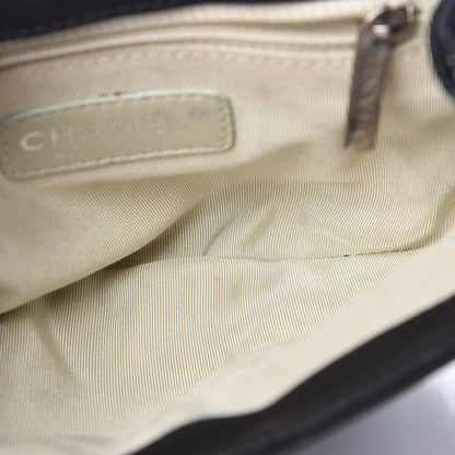 Chanel Washed Lambskin Quilted Mini Chain Around Flap Black 10 of 10