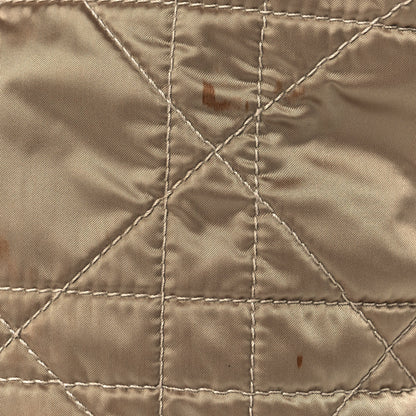 Christian Dior Nylon Cannage Shoulder Bag Beige 24 of 26