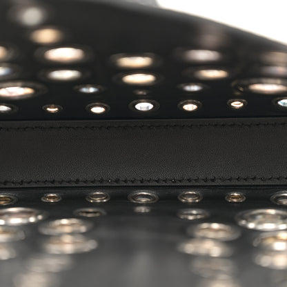 Gucci Calfskin Ha Ha Ha Jackie 1961 Eyelet Hobo Black 5 of 11