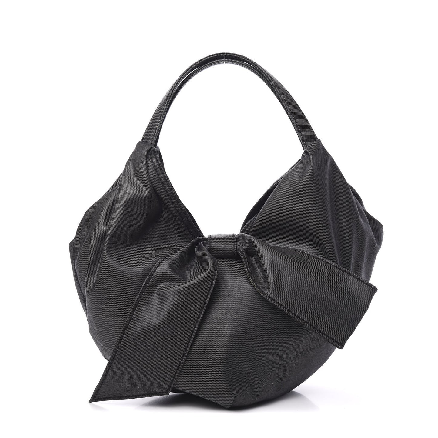 Denim 360 Bow Hobo Grey