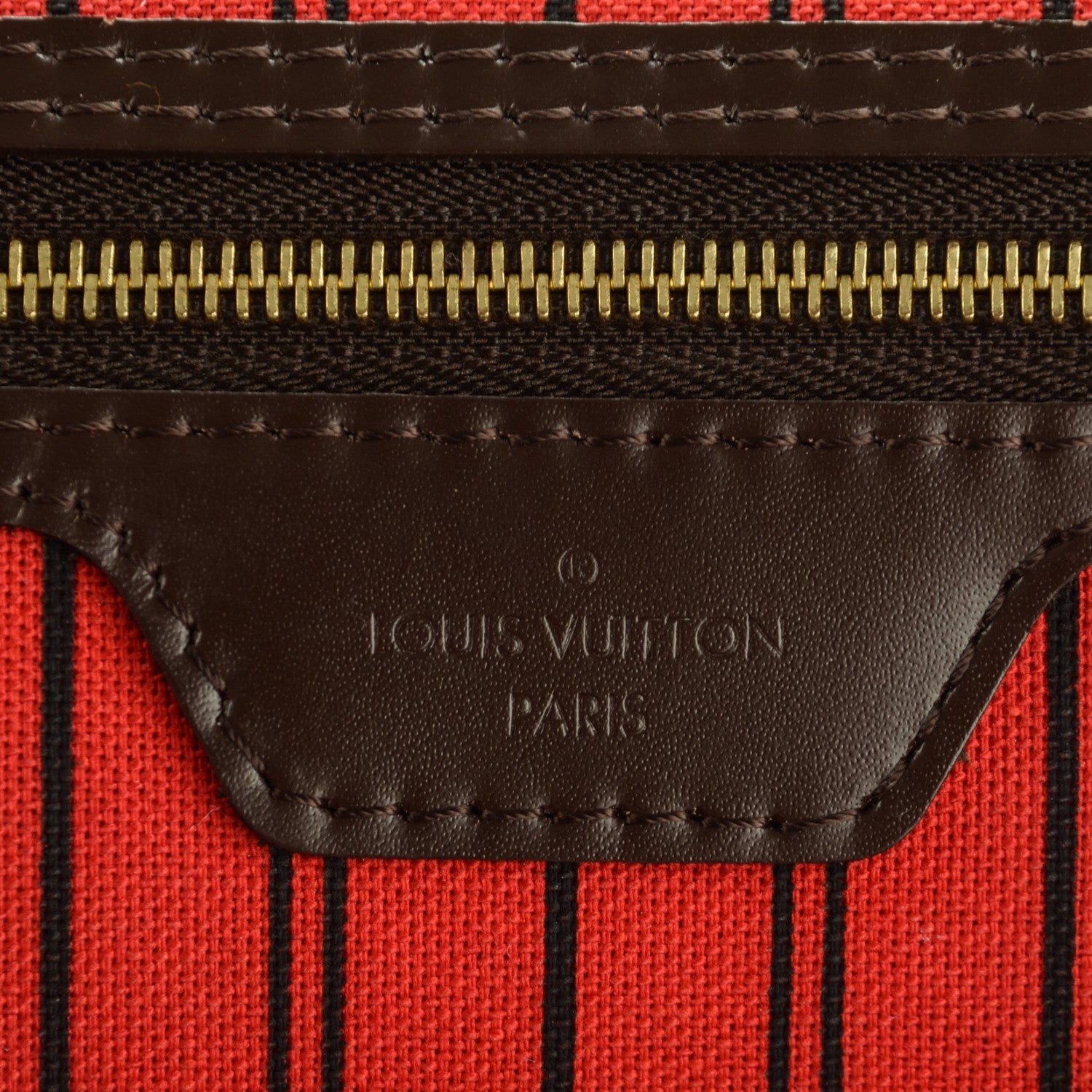 Louis Vuitton Damier Ebene Neverfull GM 6 of 9