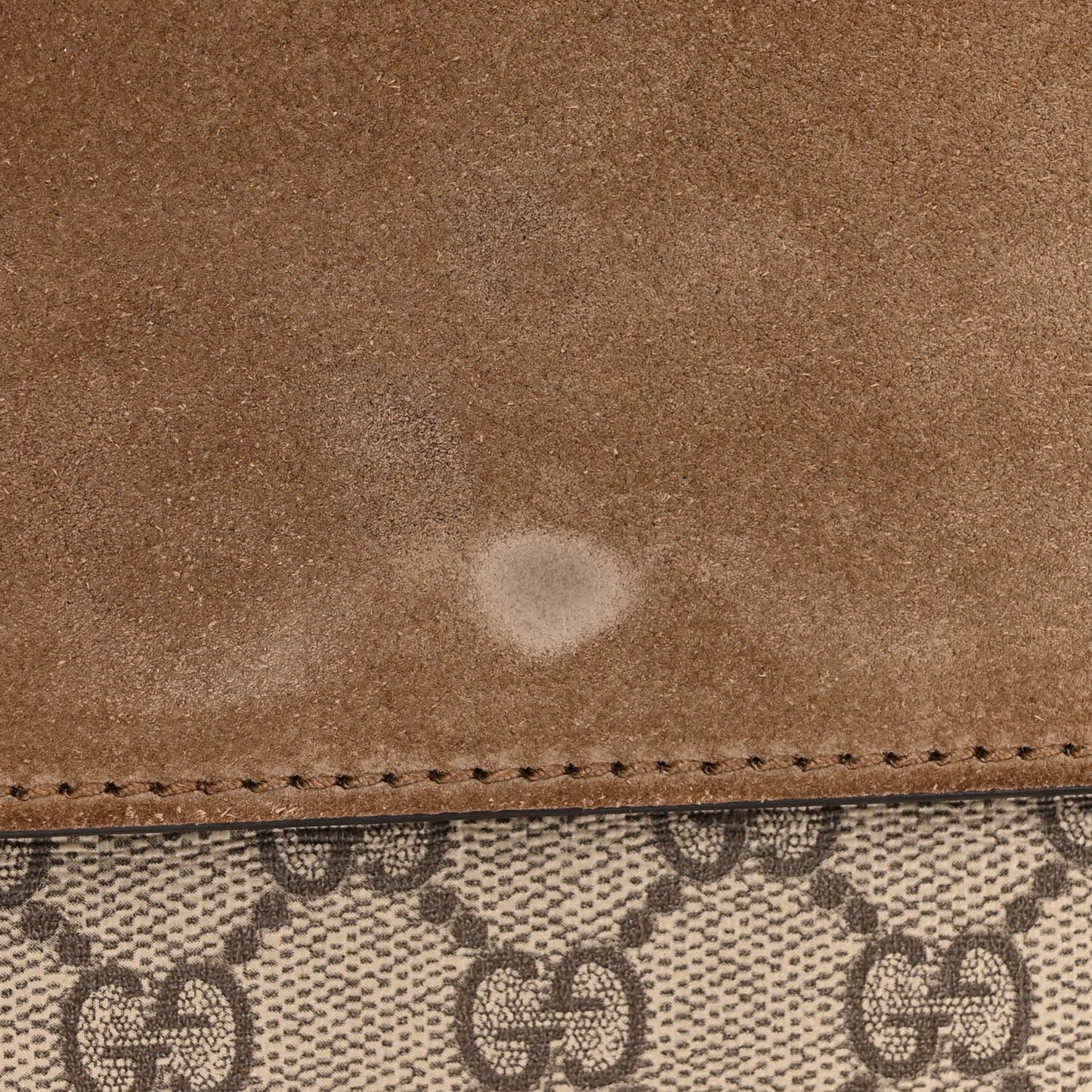 GG Supreme Monogram Mini Dionysus Shoulder Bag Taupe