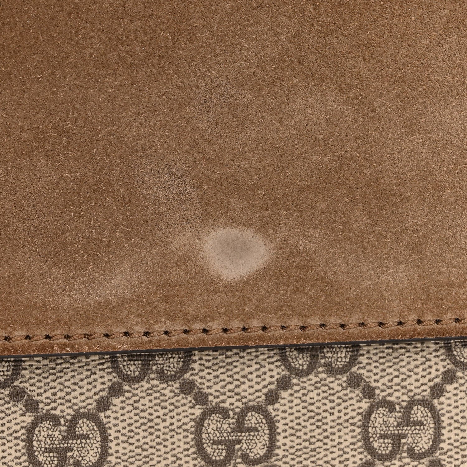 Gucci GG Supreme Monogram Mini Dionysus Shoulder Bag Taupe 11 of 12